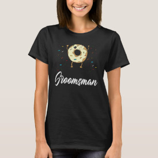 Bruidsjonker Donut Trouw Bruidsdouche Vrijgezellen T-shirt