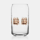 Bruidsjonker frisdrankglas blikvorm glas (Links)
