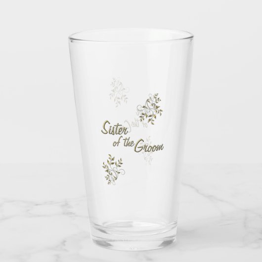 Bruidsjonker glas (Achterkant)