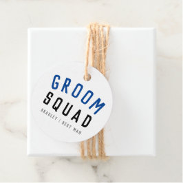 Bruidsjonker Groep | Modern Bruidsjonker Stijlvol Bedankjes Labels