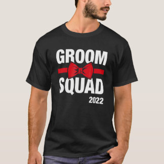 Bruidsjonker Groepsfoto 2022 Bruidsjonkers Bachelo T-shirt