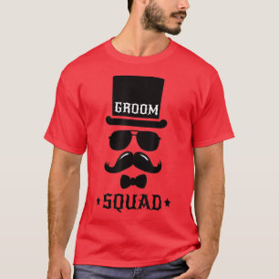 Bruidsjonker Huwelijk Feest Echter T-shirt