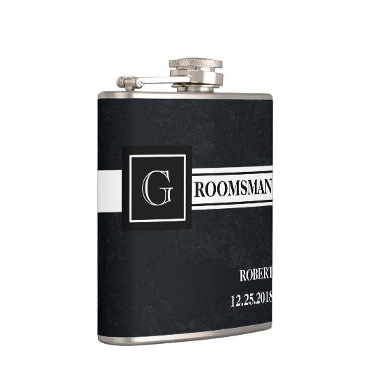 Bruidsjonker Huwelijk Heupfles (Rechts)