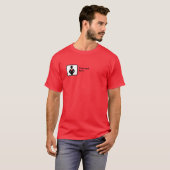 Bruidsjonker Logo -- Aanpasbaar T-shirt (Voorkant volledig)