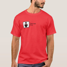 Bruidsjonker Logo -- Aanpasbaar T-shirt