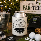 Bruidsjonker Naam Golf Bruiloft Blikjeskoeler