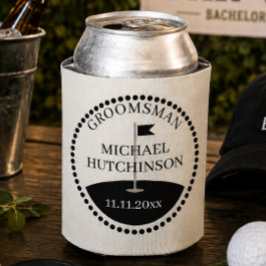 Bruidsjonker Naam Golf Bruiloft Blikjeskoeler