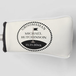 Bruidsjonker Naam Huwelijk Golfheadcover