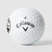 Bruidsjonker Naam Trouw Golfbal Marker Golfballen (Logo)
