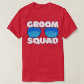 Bruidsjonker squad 17 t-shirt (Design voorkant)