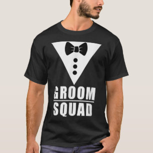Bruidsjonker Team Bachelorfeest Huwelijk Trouwen T-shirt