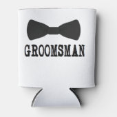 Bruidsjonker trouwblikje voor hem blikjeskoeler (Voorkant)