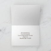 Bruidsjonker Verzoek Advertentie Kaart (Binnen)
