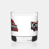 Bruidsjonker Vrachtwagenbestuurder Whisky Glas (Links)