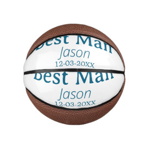 bruidsjonker vrijgezellenfeest voeg naam toe moder basketbal