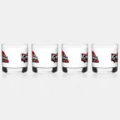 Bruidsjonker  whisky glas (Rechts)