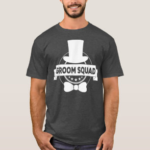 Bruidsjonkers Bruidegom Hurken Mannen Bachelor Ben T-shirt