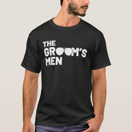 Bruidsjonkers Bruidegom Hurken Mannen Bachelor Ben T-shirt (Voorkant)
