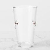 Bruidsjonkers bruiloft geschenk naam toevoegen  glas (Rechts)