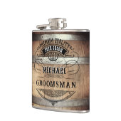 Bruidsjonkers cadeaus heupfles (Links)