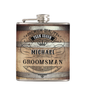 Bruidsjonkers cadeaus heupfles