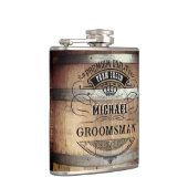 Bruidsjonkers cadeaus heupfles (Rechts)