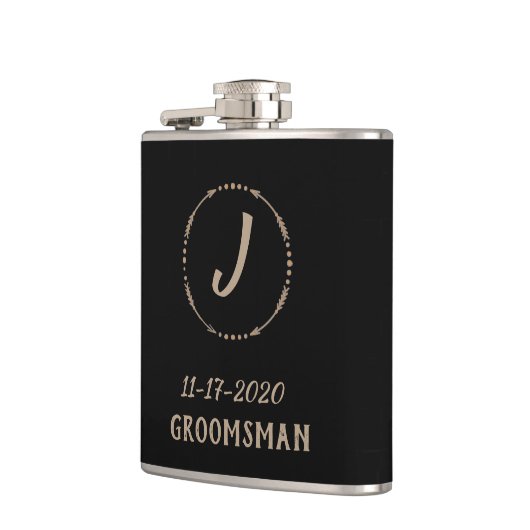 Bruidsjonkers cadeaus heupfles (Links)