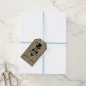 Bruidsjonkers Cadeaus Huwelijk Cadeaulabel (Met Touw)