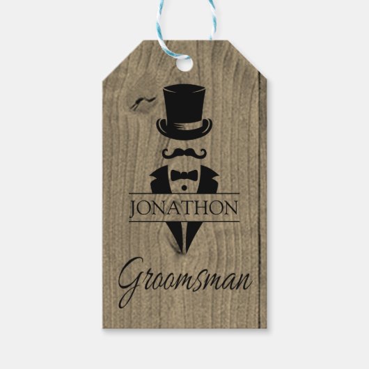 Bruidsjonkers Cadeaus Huwelijk Cadeaulabel (Voorkant)