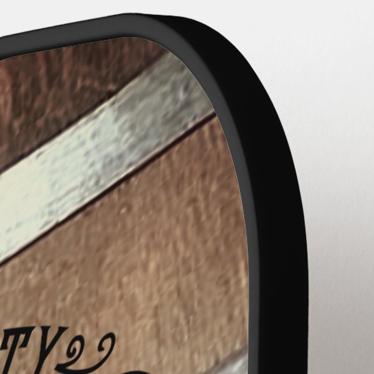 Bruidsjonkers cadeaus pickleball paddle (Links Detail)