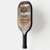 Bruidsjonkers cadeaus pickleball paddle (Links)