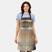 Bruidsjonkers cadeaus schort (Gedragen)