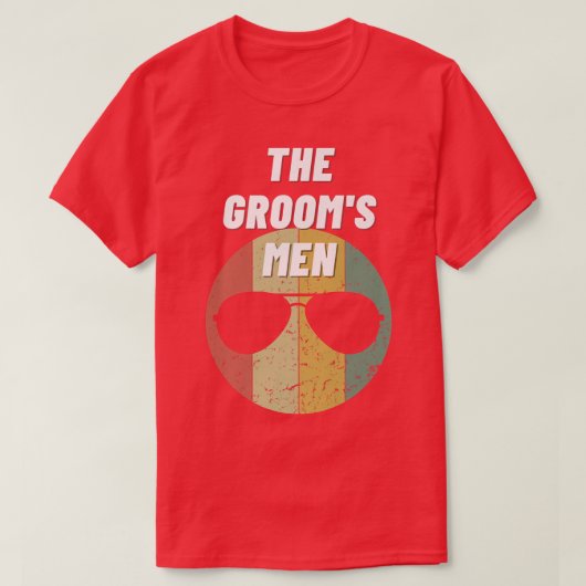 Bruidsjonkers Huwelijksfeest Getuige van de Bruide T-shirt (Design voorkant)