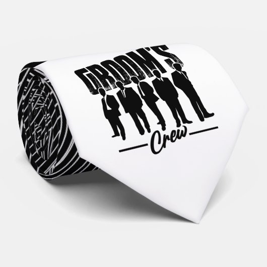 Bruidsjonkers Huwelijksfeest Stropdas (Opgerold)