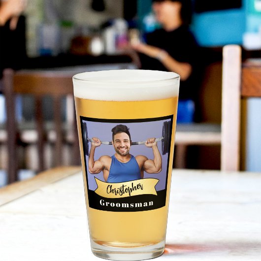 Bruidsjonkers Pintglas Serie: De Bar Bell Legende Glas