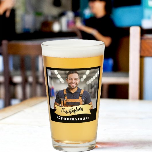 Bruidsjonkers Pintglas Serie: De Klusjesman Glas
