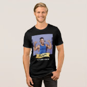 Bruidsjonkers Serie: De Bar Bell Legende Tri-Blend Shirt (Voorkant volledig)