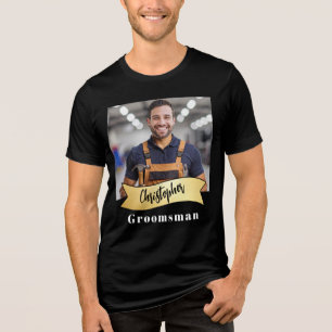 Bruidsjonkers Serie: De Klusjesman Tri-Blend Shirt