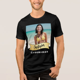 Bruidsjonkers Serie: De Strandprinses Tri-Blend Shirt