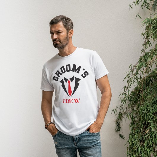 Bruidsjonkers Team Bruidsjonker Jongens Verjaardag T-shirt