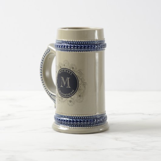 Bruidsjonkerscadeaus Bierpul (Voorkant links)