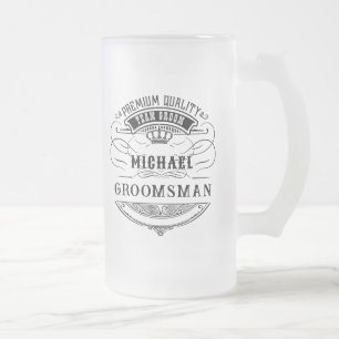 Bruidsjonkerscadeaus Matglas Bierpul