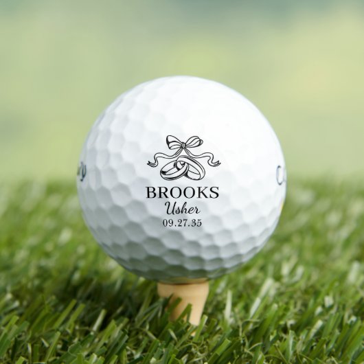 Bruidsjonkersringen Golfballen (Insitu Shirt)