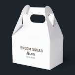 Bruidsjonkersteam bruidsjonker vrijgezellenfeest v bedankdoosjes<br><div class="desc">ontwerp</div>