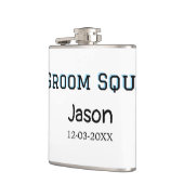 Bruidsjonkersteam bruidsjonker vrijgezellenfeest v heupfles (Links)