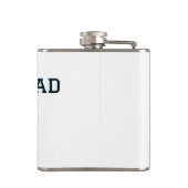 Bruidsjonkersteam bruidsjonker vrijgezellenfeest v heupfles (Achterkant)