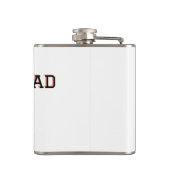 Bruidsjonkersteam bruidsjonker vrijgezellenfeest v heupfles (Achterkant)