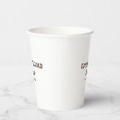 Bruidsjonkersteam bruidsjonker vrijgezellenfeest v papieren bekers (Rechts)