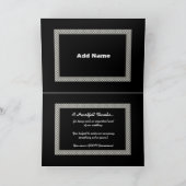 BRUIDSJOON Geruite bruiloft BEDANKT (Binnen)