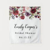 Bruidsjurk Banner Stof Bordureel Wandkleed (Voorkant)